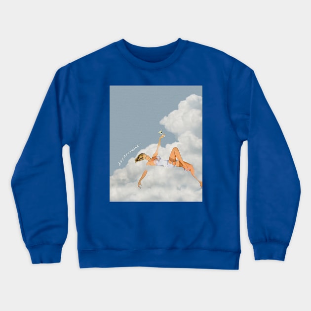 Daydream Crewneck Sweatshirt by Winn Prints